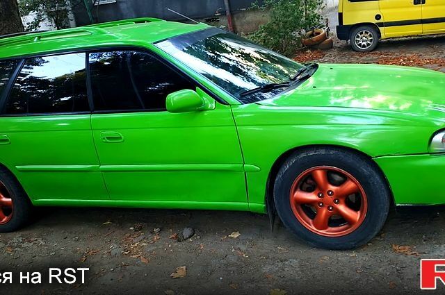 Зелений Субару Легасі, об'ємом двигуна 2.5 л та пробігом 230 тис. км за 3000 $, фото 1 на Automoto.ua