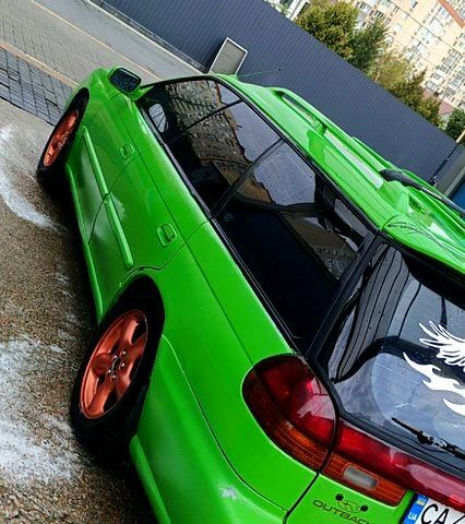 Зелений Субару Легасі, об'ємом двигуна 2.5 л та пробігом 230 тис. км за 3000 $, фото 4 на Automoto.ua