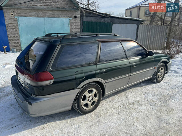Зелений Субару Легасі, об'ємом двигуна 2.5 л та пробігом 369 тис. км за 1000 $, фото 3 на Automoto.ua