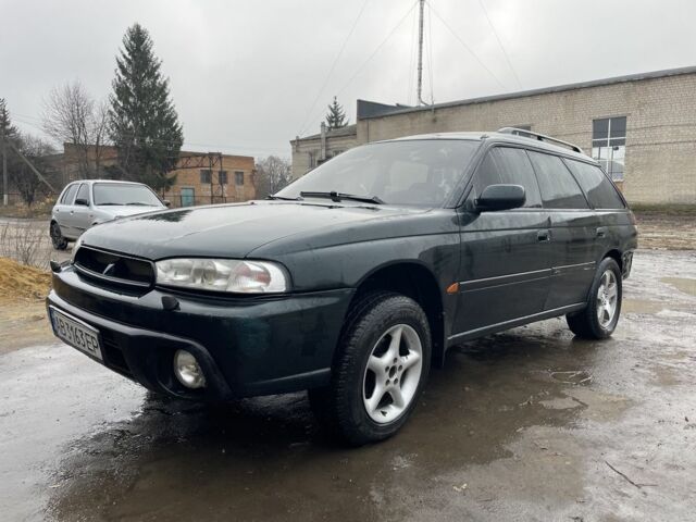 Зелений Субару Легасі, об'ємом двигуна 2 л та пробігом 240 тис. км за 1300 $, фото 1 на Automoto.ua