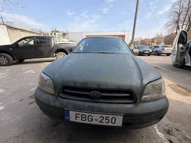 Зеленый Субару Легаси, объемом двигателя 2 л и пробегом 300 тыс. км за 1300 $, фото 1 на Automoto.ua