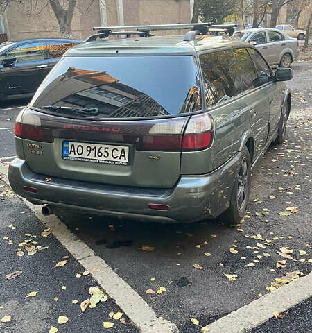 Субару Легаси 2003 в Ужгороде на Automoto.ua Зеленый Субару Легаси, объемом двигателя 3 л и пробегом 265 тыс. км за 3700 $, фото 2 на Automoto.ua