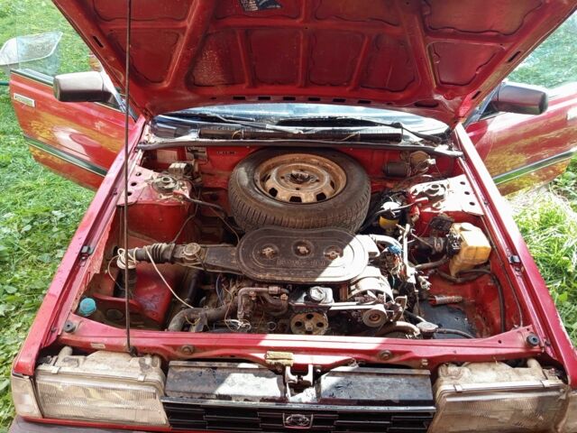 Субару Леон 1986 в Коломые на Automoto.ua Красный Субару Леон, объемом двигателя 1.8 л и пробегом 998 тыс. км за 850 $, фото 11 на Automoto.ua