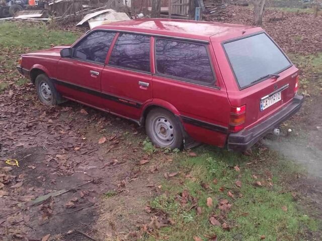 Красный Субару Леон, объемом двигателя 1.8 л и пробегом 333 тыс. км за 2400 $, фото 10 на Automoto.ua