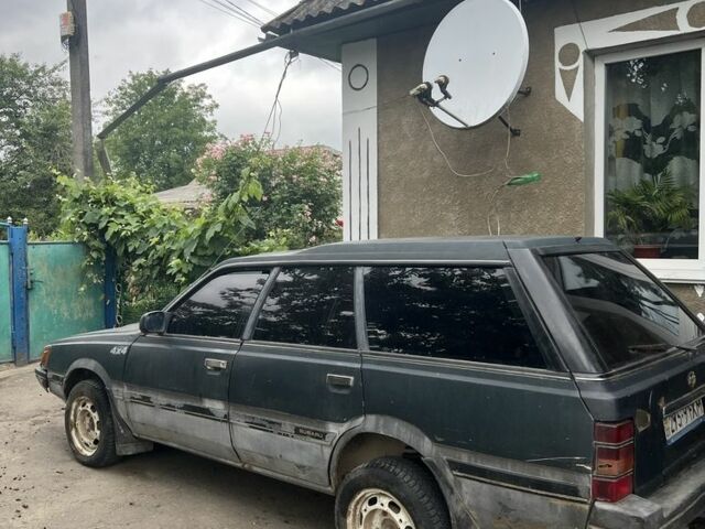 Зеленый Субару Леон, объемом двигателя 1.8 л и пробегом 400 тыс. км за 1000 $, фото 2 на Automoto.ua