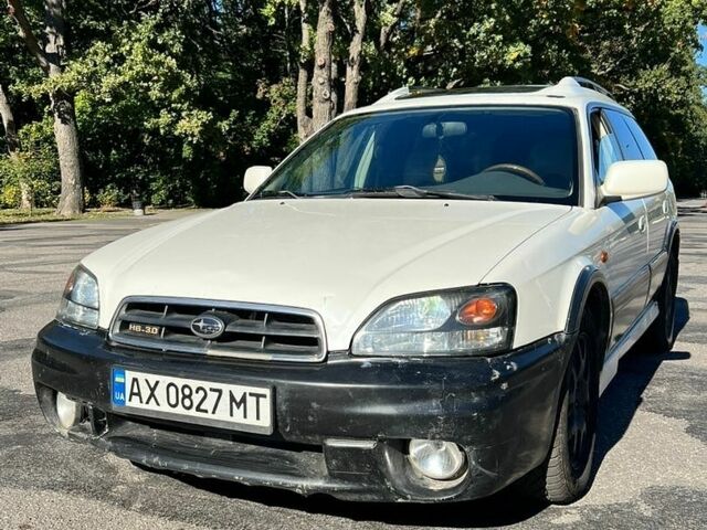 Белый Субару Аутбек, объемом двигателя 3 л и пробегом 377 тыс. км за 3500 $, фото 17 на Automoto.ua