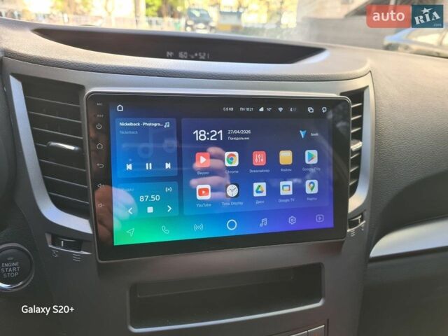 Білий Субару Аутбек, об'ємом двигуна 2.46 л та пробігом 153 тис. км за 13800 $, фото 2 на Automoto.ua