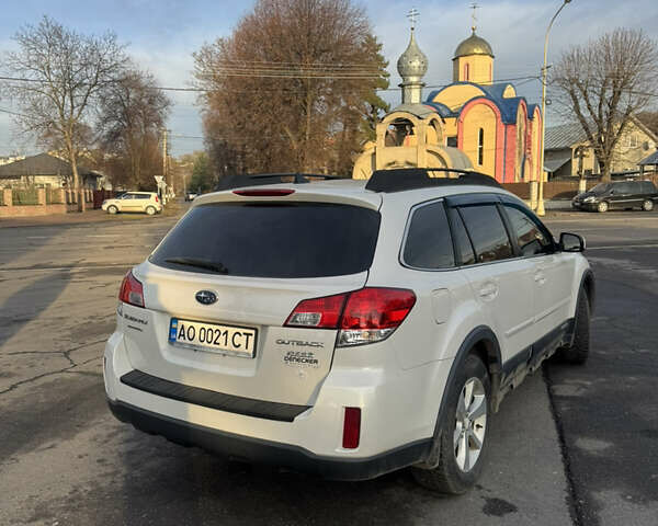 Білий Субару Аутбек, об'ємом двигуна 2.5 л та пробігом 289 тис. км за 11000 $, фото 4 на Automoto.ua