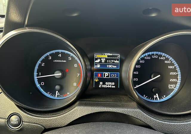 Белый Субару Аутбек, объемом двигателя 2.46 л и пробегом 217 тыс. км за 15000 $, фото 9 на Automoto.ua