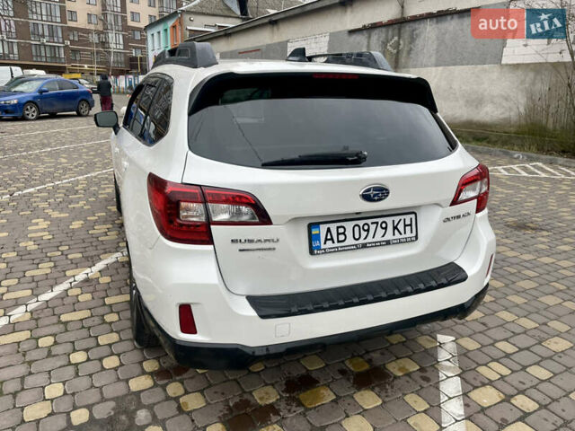 Белый Субару Аутбек, объемом двигателя 2.46 л и пробегом 170 тыс. км за 16500 $, фото 21 на Automoto.ua