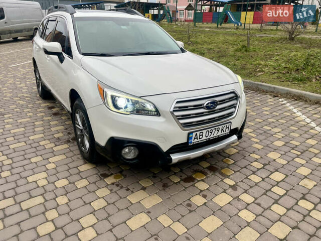 Белый Субару Аутбек, объемом двигателя 2.46 л и пробегом 170 тыс. км за 16500 $, фото 6 на Automoto.ua
