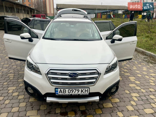 Белый Субару Аутбек, объемом двигателя 2.46 л и пробегом 170 тыс. км за 16500 $, фото 26 на Automoto.ua