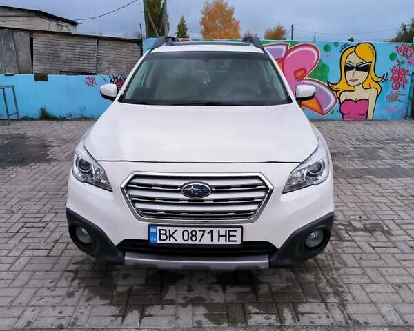 Белый Субару Аутбек, объемом двигателя 2.5 л и пробегом 185 тыс. км за 14200 $, фото 21 на Automoto.ua