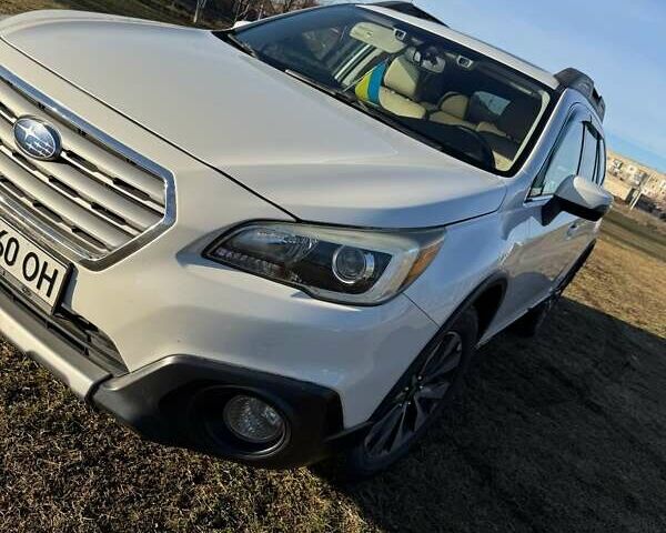 Білий Субару Аутбек, об'ємом двигуна 2.5 л та пробігом 165 тис. км за 17900 $, фото 1 на Automoto.ua