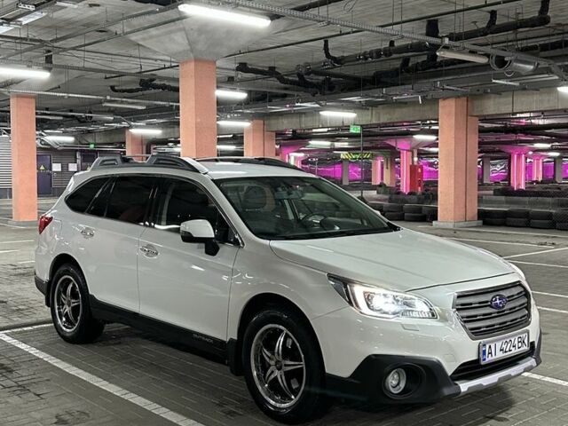 Білий Субару Аутбек, об'ємом двигуна 2.5 л та пробігом 197 тис. км за 17500 $, фото 2 на Automoto.ua