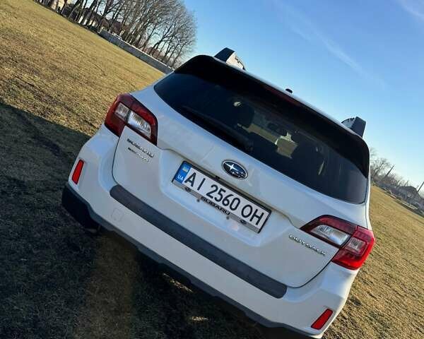 Білий Субару Аутбек, об'ємом двигуна 2.5 л та пробігом 165 тис. км за 17900 $, фото 6 на Automoto.ua