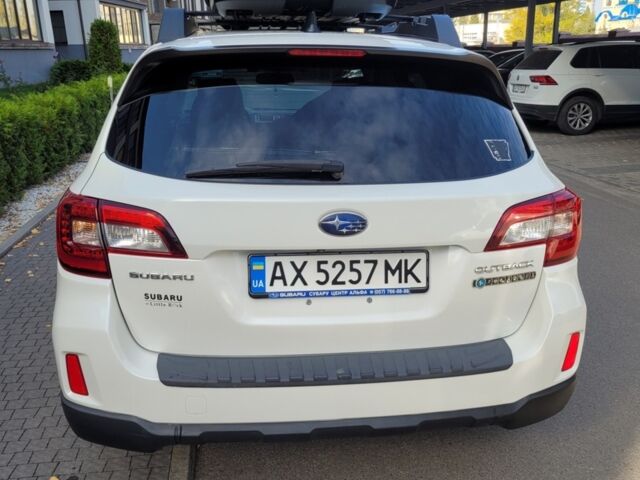 Білий Субару Аутбек, об'ємом двигуна 2.5 л та пробігом 130 тис. км за 15100 $, фото 2 на Automoto.ua