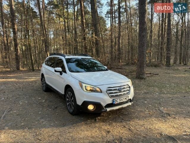 Белый Субару Аутбек, объемом двигателя 2.5 л и пробегом 160 тыс. км за 18300 $, фото 1 на Automoto.ua