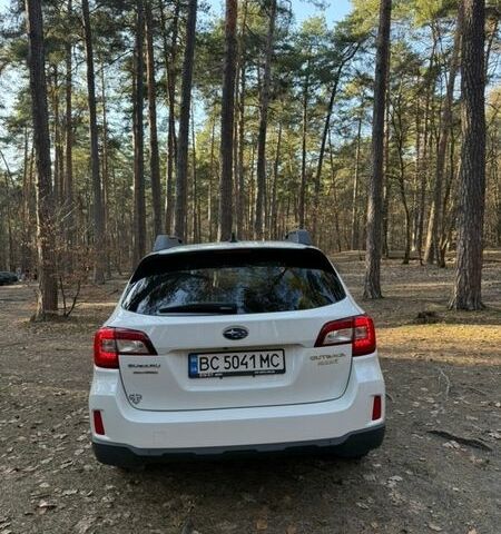 Белый Субару Аутбек, объемом двигателя 2.5 л и пробегом 160 тыс. км за 18300 $, фото 9 на Automoto.ua