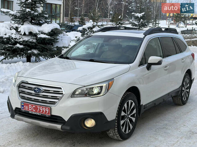 Белый Субару Аутбек, объемом двигателя 2.5 л и пробегом 173 тыс. км за 16900 $, фото 2 на Automoto.ua