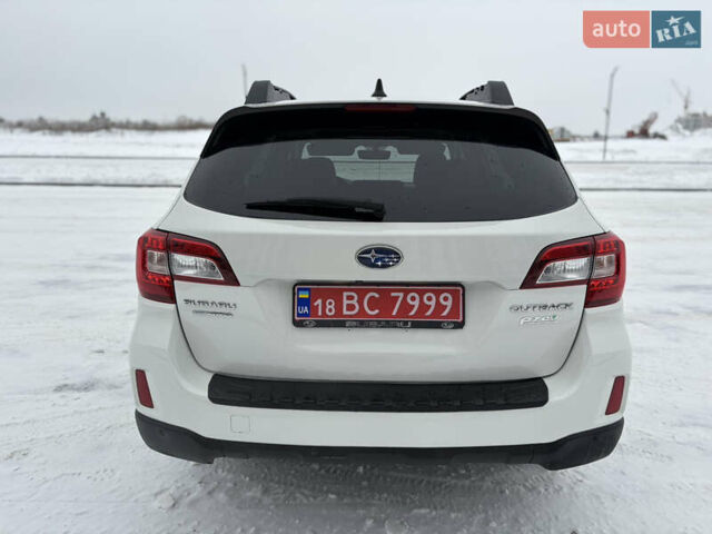 Белый Субару Аутбек, объемом двигателя 2.5 л и пробегом 173 тыс. км за 16900 $, фото 7 на Automoto.ua