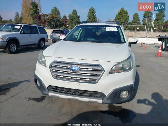 Белый Субару Аутбек, объемом двигателя 2.46 л и пробегом 170 тыс. км за 2700 $, фото 4 на Automoto.ua