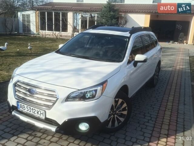 Білий Субару Аутбек, об'ємом двигуна 2.5 л та пробігом 154 тис. км за 16900 $, фото 1 на Automoto.ua