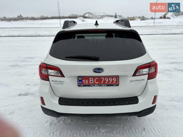 Белый Субару Аутбек, объемом двигателя 2.5 л и пробегом 173 тыс. км за 16900 $, фото 6 на Automoto.ua