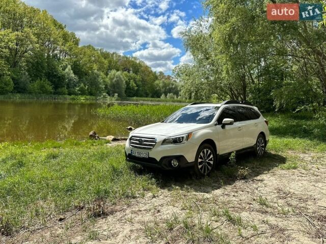 Белый Субару Аутбек, объемом двигателя 2.46 л и пробегом 160 тыс. км за 17600 $, фото 15 на Automoto.ua