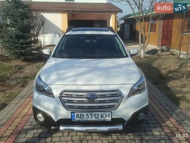 Білий Субару Аутбек, об'ємом двигуна 2.5 л та пробігом 154 тис. км за 16900 $, фото 8 на Automoto.ua