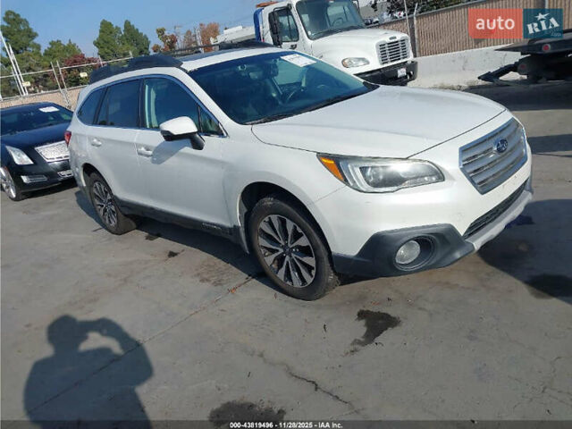 Белый Субару Аутбек, объемом двигателя 2.46 л и пробегом 170 тыс. км за 2700 $, фото 1 на Automoto.ua