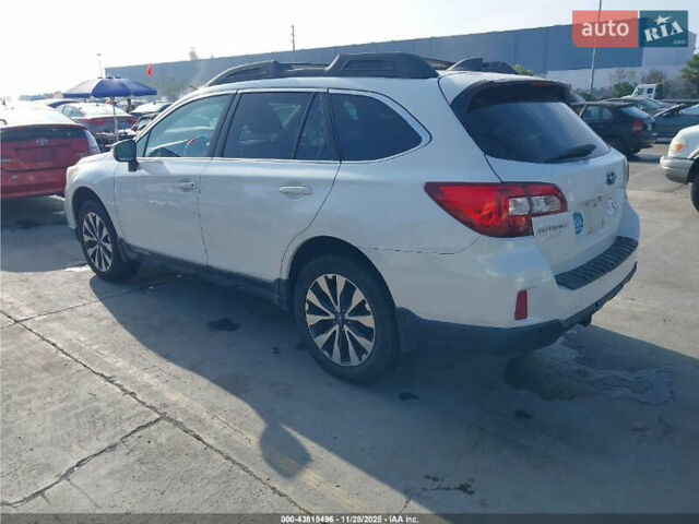 Белый Субару Аутбек, объемом двигателя 2.46 л и пробегом 170 тыс. км за 2700 $, фото 2 на Automoto.ua