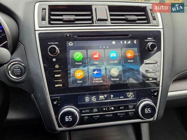 Белый Субару Аутбек, объемом двигателя 2.5 л и пробегом 77 тыс. км за 23000 $, фото 16 на Automoto.ua