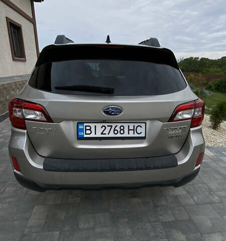 Бежевый Субару Аутбек, объемом двигателя 2.5 л и пробегом 280 тыс. км за 12500 $, фото 2 на Automoto.ua