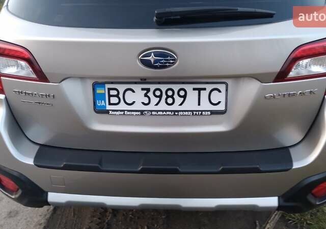 Бежевый Субару Аутбек, объемом двигателя 2.5 л и пробегом 125 тыс. км за 22800 $, фото 16 на Automoto.ua