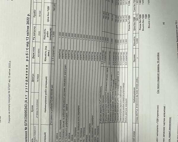 Бежевий Субару Аутбек, об'ємом двигуна 2.5 л та пробігом 120 тис. км за 23500 $, фото 46 на Automoto.ua