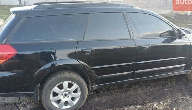 Чорний Субару Аутбек, об'ємом двигуна 3 л та пробігом 300 тис. км за 6400 $, фото 1 на Automoto.ua