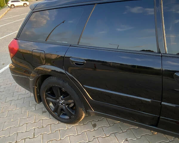 Черный Субару Аутбек, объемом двигателя 3 л и пробегом 285 тыс. км за 7000 $, фото 3 на Automoto.ua