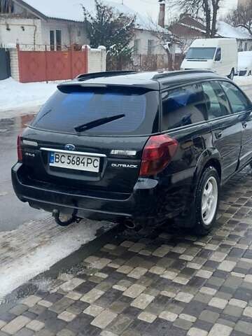 Черный Субару Аутбек, объемом двигателя 2.5 л и пробегом 345 тыс. км за 4900 $, фото 11 на Automoto.ua