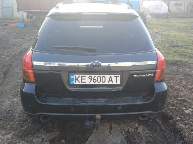 Чорний Субару Аутбек, об'ємом двигуна 3 л та пробігом 300 тис. км за 6400 $, фото 3 на Automoto.ua