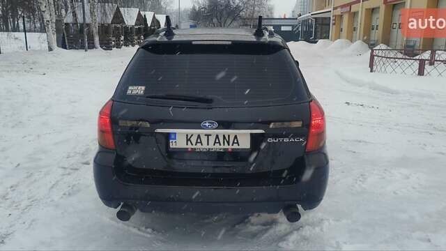 Чорний Субару Аутбек, об'ємом двигуна 2.5 л та пробігом 247 тис. км за 7500 $, фото 4 на Automoto.ua