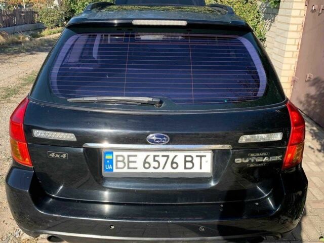 Чорний Субару Аутбек, об'ємом двигуна 2.5 л та пробігом 280 тис. км за 5500 $, фото 8 на Automoto.ua