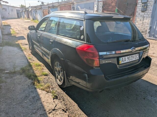 Черный Субару Аутбек, объемом двигателя 2.5 л и пробегом 502 тыс. км за 4600 $, фото 2 на Automoto.ua