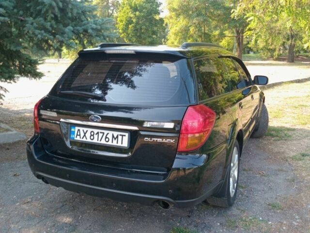 Чорний Субару Аутбек, об'ємом двигуна 2.5 л та пробігом 263 тис. км за 6600 $, фото 1 на Automoto.ua