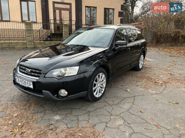 Черный Субару Аутбек, объемом двигателя 2.46 л и пробегом 220 тыс. км за 6700 $, фото 7 на Automoto.ua