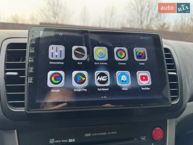 Черный Субару Аутбек, объемом двигателя 2.46 л и пробегом 272 тыс. км за 9000 $, фото 21 на Automoto.ua