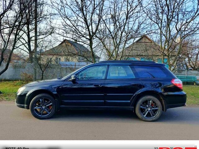 Черный Субару Аутбек, объемом двигателя 2.5 л и пробегом 233 тыс. км за 6100 $, фото 3 на Automoto.ua