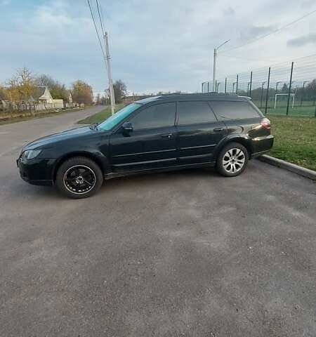 Черный Субару Аутбек, объемом двигателя 3 л и пробегом 325 тыс. км за 8500 $, фото 14 на Automoto.ua