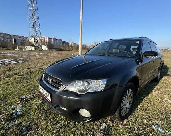 Черный Субару Аутбек, объемом двигателя 2.46 л и пробегом 370 тыс. км за 5000 $, фото 2 на Automoto.ua