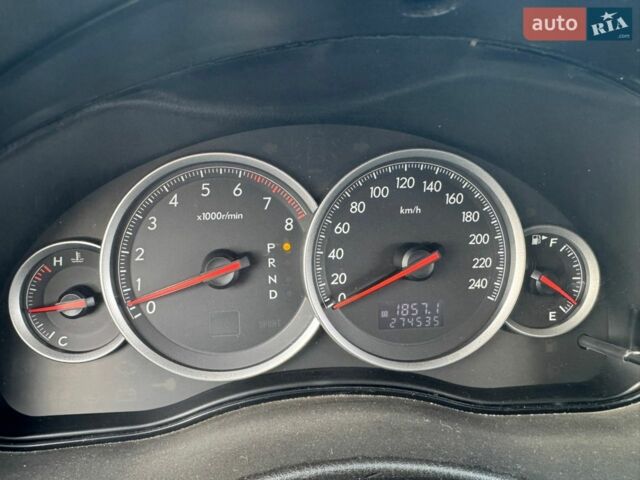 Черный Субару Аутбек, объемом двигателя 2.46 л и пробегом 275 тыс. км за 6500 $, фото 22 на Automoto.ua